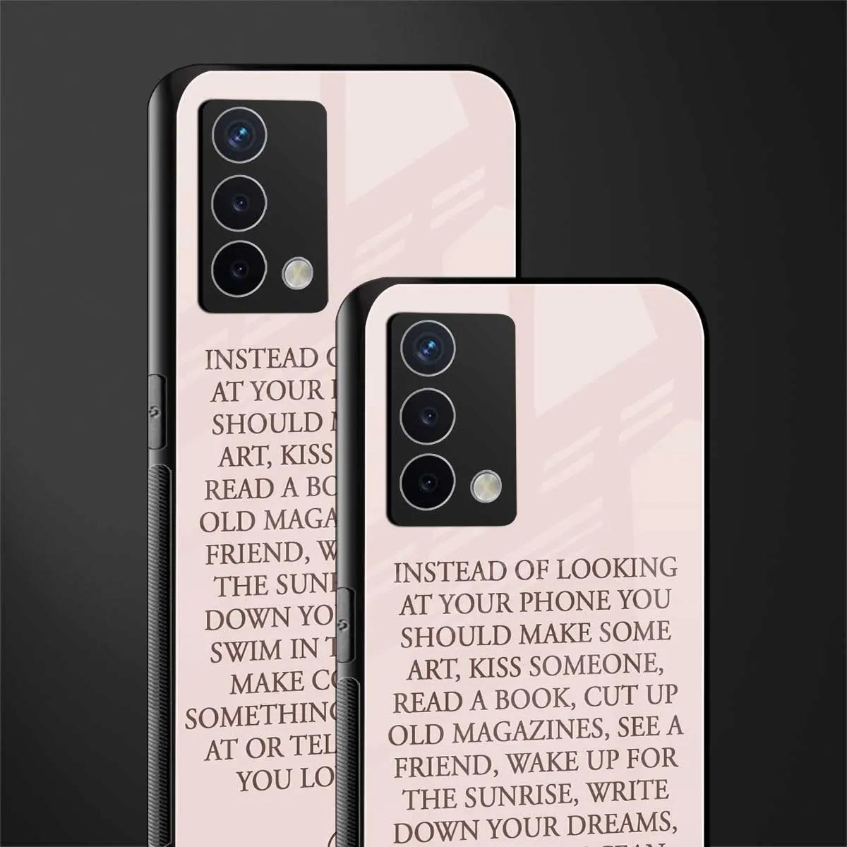 11 Things To Do Phone Case for Oppo A74 4G | Glass Case