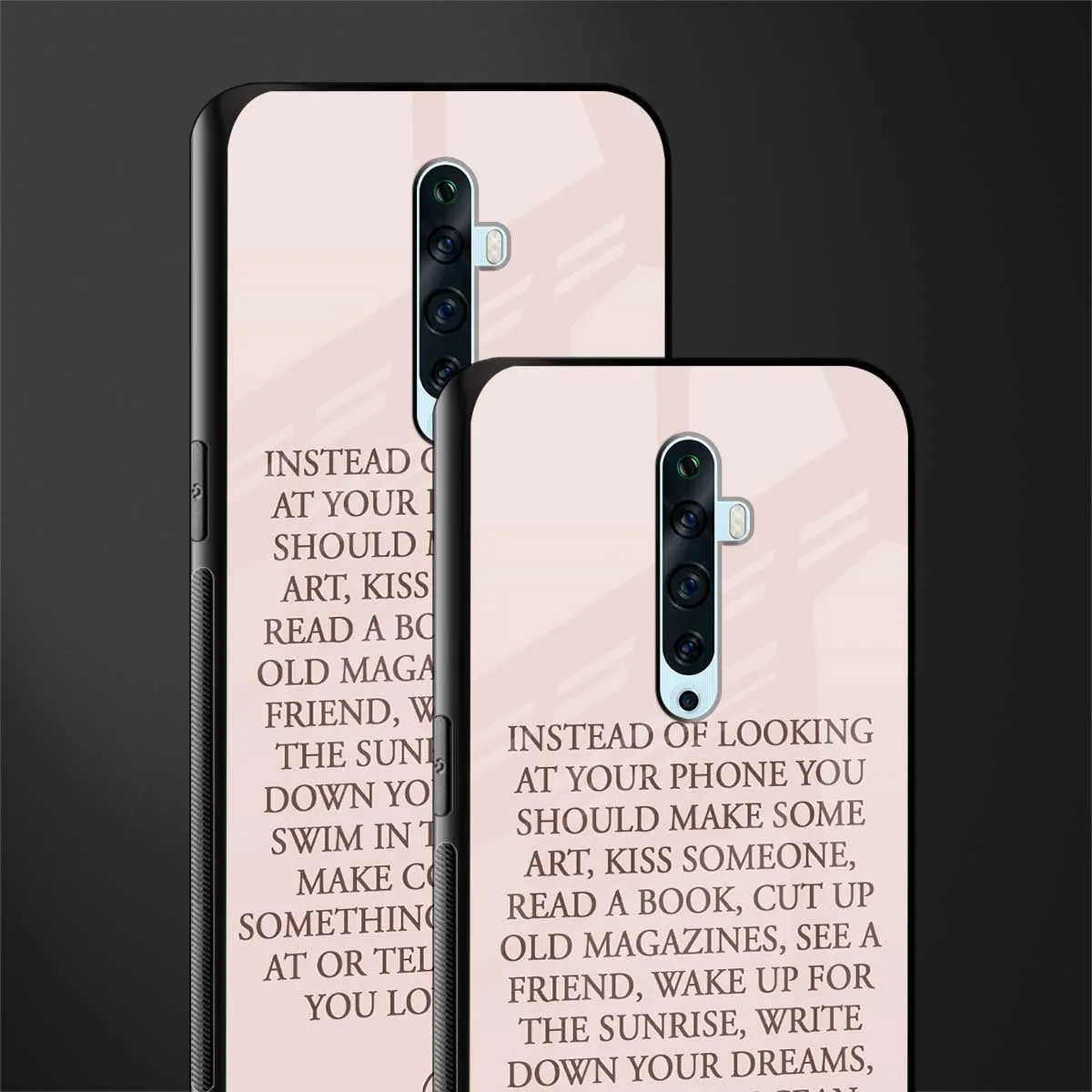 11 Things To Do Phone Case for OPPO Reno 2F | Glass Case