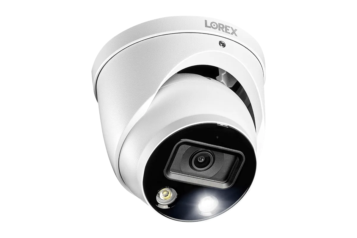 16-Channel 4K Fusion System with Bullet and Dome Smart Deterrence IP Cameras