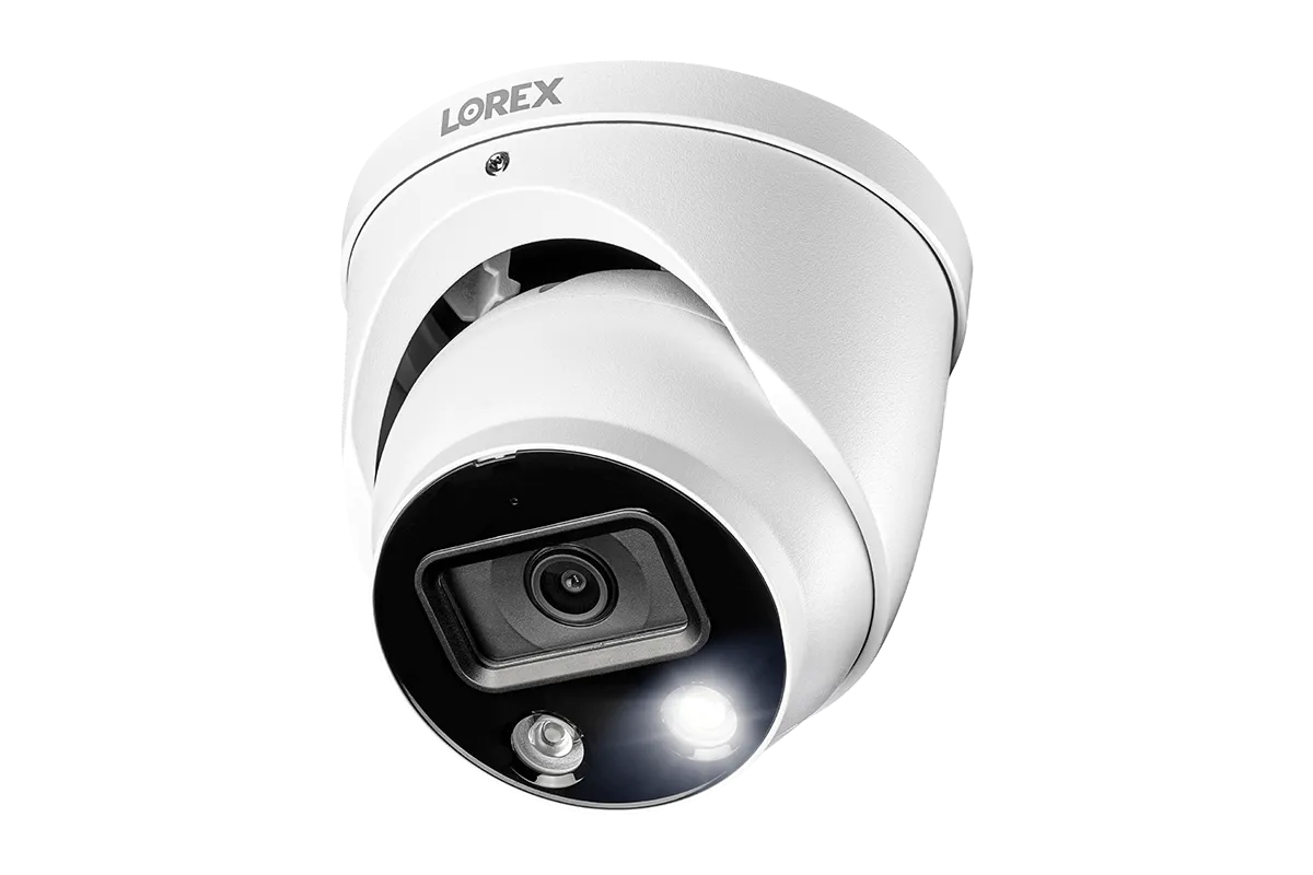 16-Channel 4K Fusion System with Bullet and Dome Smart Deterrence IP Cameras