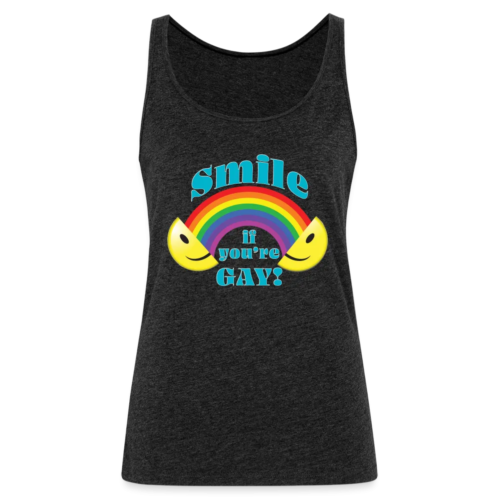 2024 *SMILE IF YOU'RE GAY* Women's Cut Tank