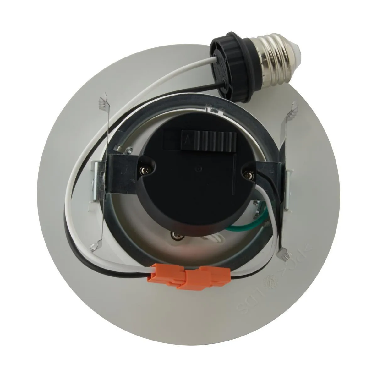 4 inch Gimbal LED Downlight Retrofit, 7 Watts, 600 Lumens, Selectable 2700K to 5000K, Baffle Trim