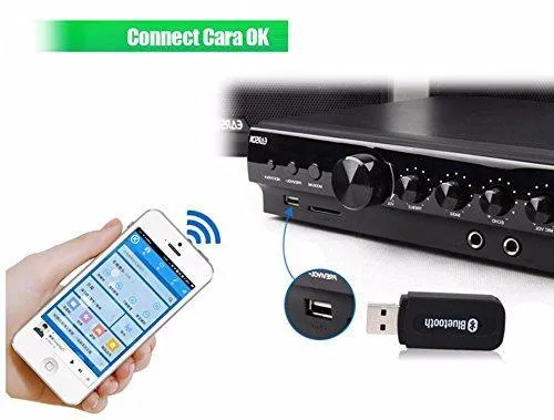 531 USB Wireless/Bluetooth 3.5mm Aux Audio Receiver Adapter