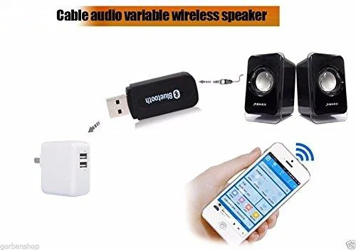 531 USB Wireless/Bluetooth 3.5mm Aux Audio Receiver Adapter