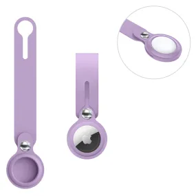 AirTags long strap silicone cover - Purple