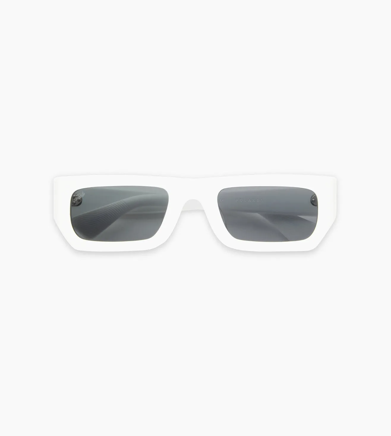 Akila Unisex White Rectangualr Sunglasses