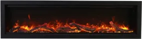 Amantii Symmetry Smart Electric Fireplace 50" Open Box