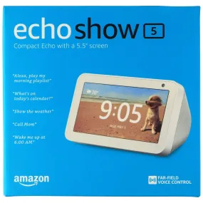 Amazon Echo Show 5 Smart Display with Alexa - Sandstone White/Gray