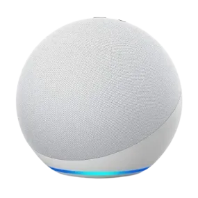 Amazon Large Alexa Echo  WiFi Bluetooth Speaker 4th Generation Glacier White