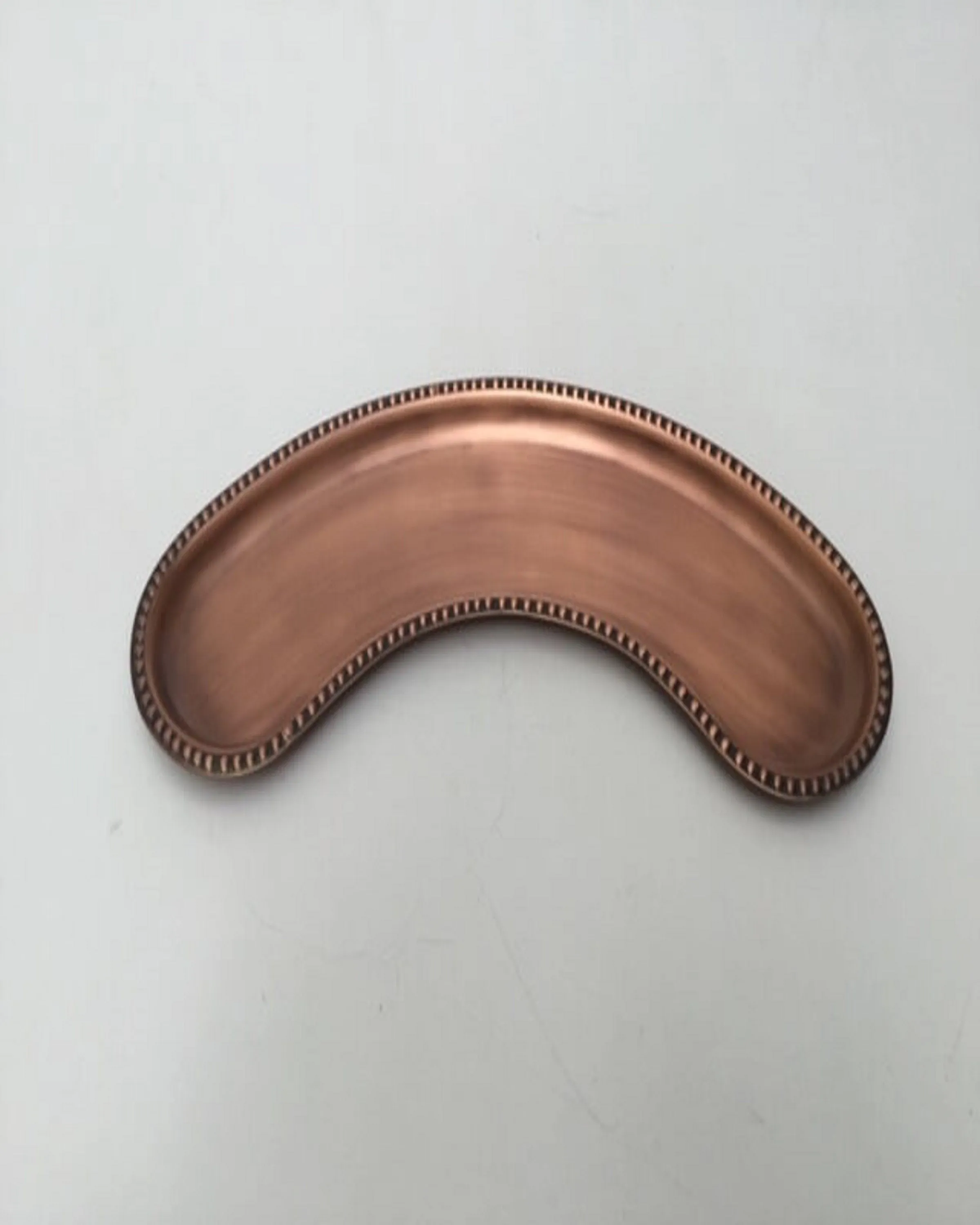 Ami Kidney Bean Copper Plated Katori - Angie Homes Serverware