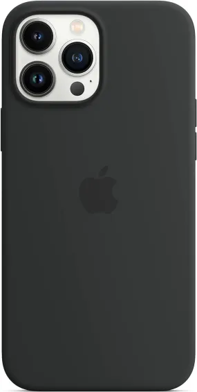 Apple Silicone Case with MagSafe for iphone 13 Pro Max 6.7" Midnight Black A2708 - MM2U3ZM/A