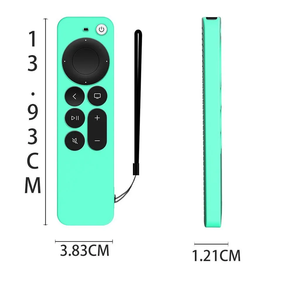 Apple TV 4K (2021) Y31 silicone remote controller cover - Green