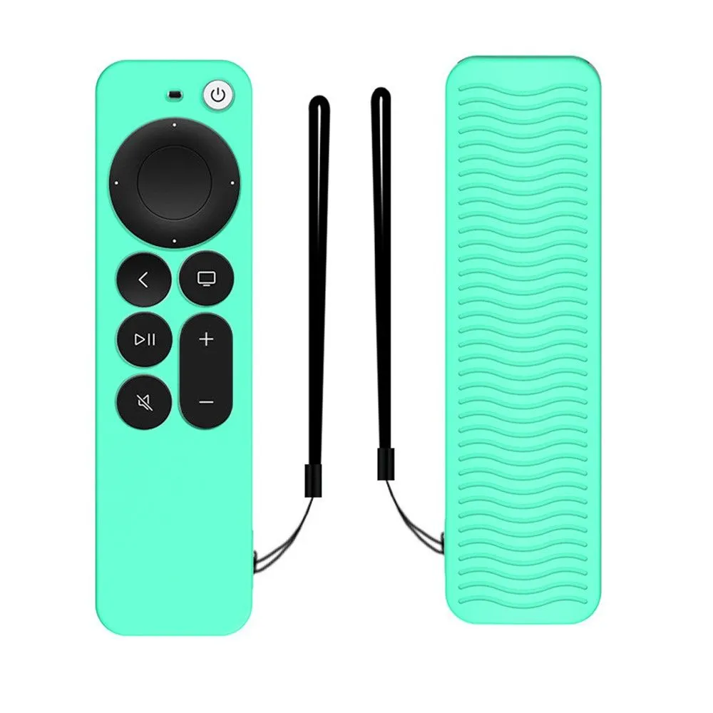 Apple TV 4K (2021) Y31 silicone remote controller cover - Green