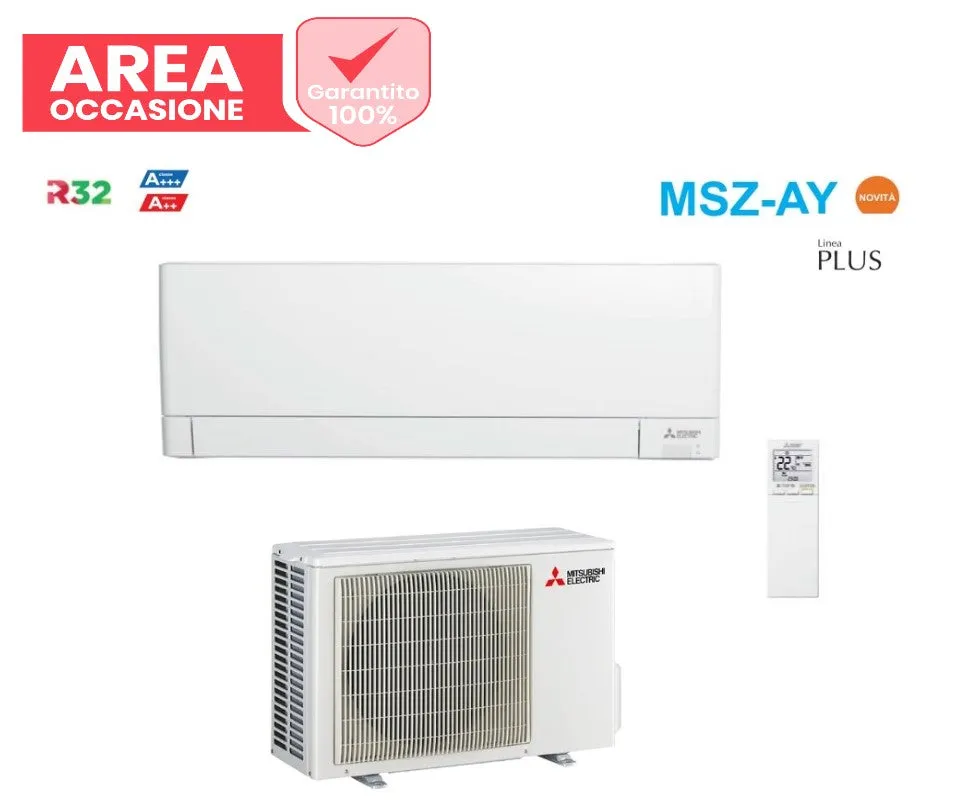 AREA OCCASIONI Climatizzatore Condizionatore Mitsubishi Electric Inverter Linea Plus serie MSZ-AY 12000 Btu MSZ-AY35VGKP Classe A   /A   Wi-Fi Integrato R-32