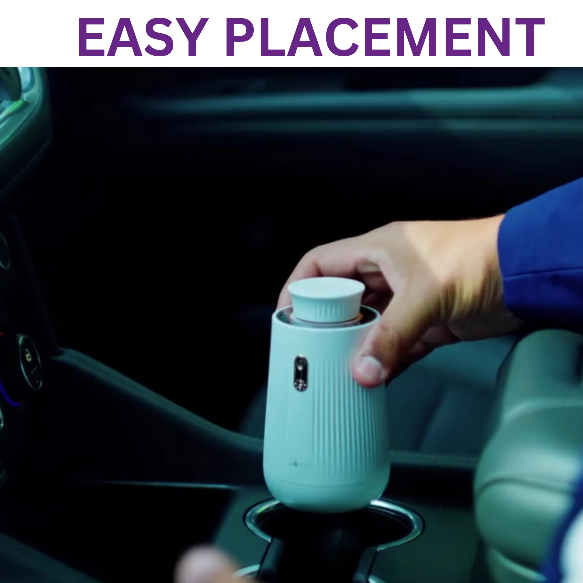 Aromely ARO CAR - Smart Diffuser - Portable, Waterless, Chauffeur-Grade Air Freshener