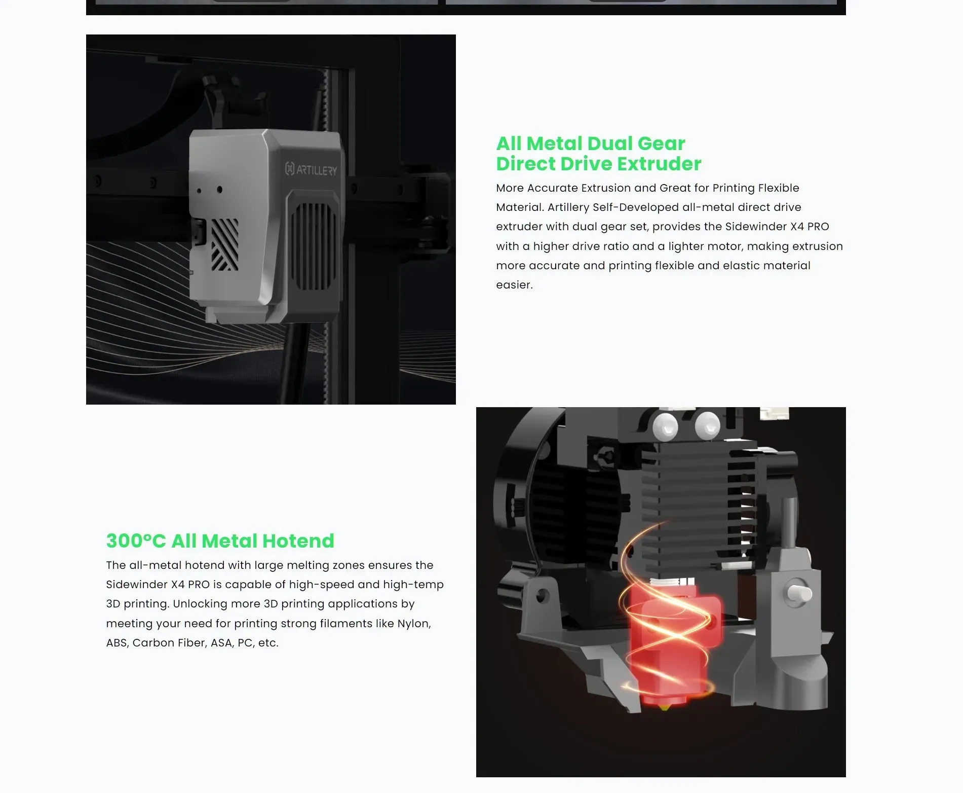 Artillery Sidewinder X4 Plus 3D Printer: Big large prints at up to 500 mm/s