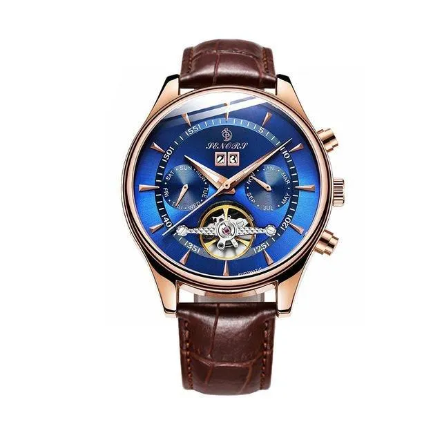 Automatic Men Stainless Steel Waterproof Mechanical Watch