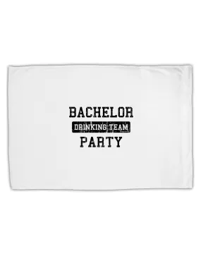 Bachelor Party Drinking Team - Distressed Standard Size Polyester Pillow Case