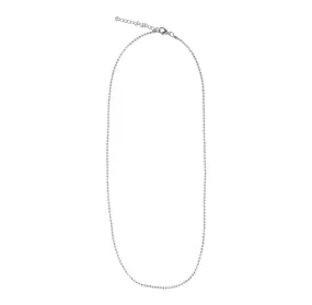 Ball Chain Necklace - Silver