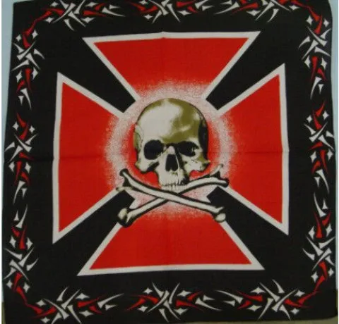 bandana maltese skull & bones Case of 60