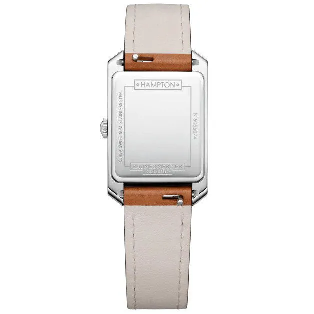 Baume & Mercier Ladies Brown Hampton Watch 10472