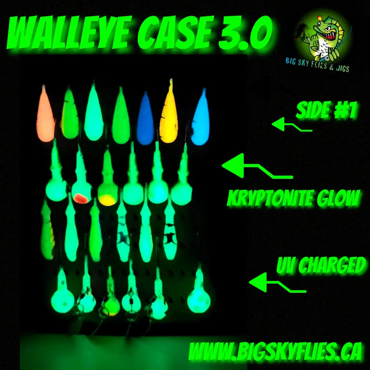 Big Sky Walleye 3.0 Loaded Case 45pc set