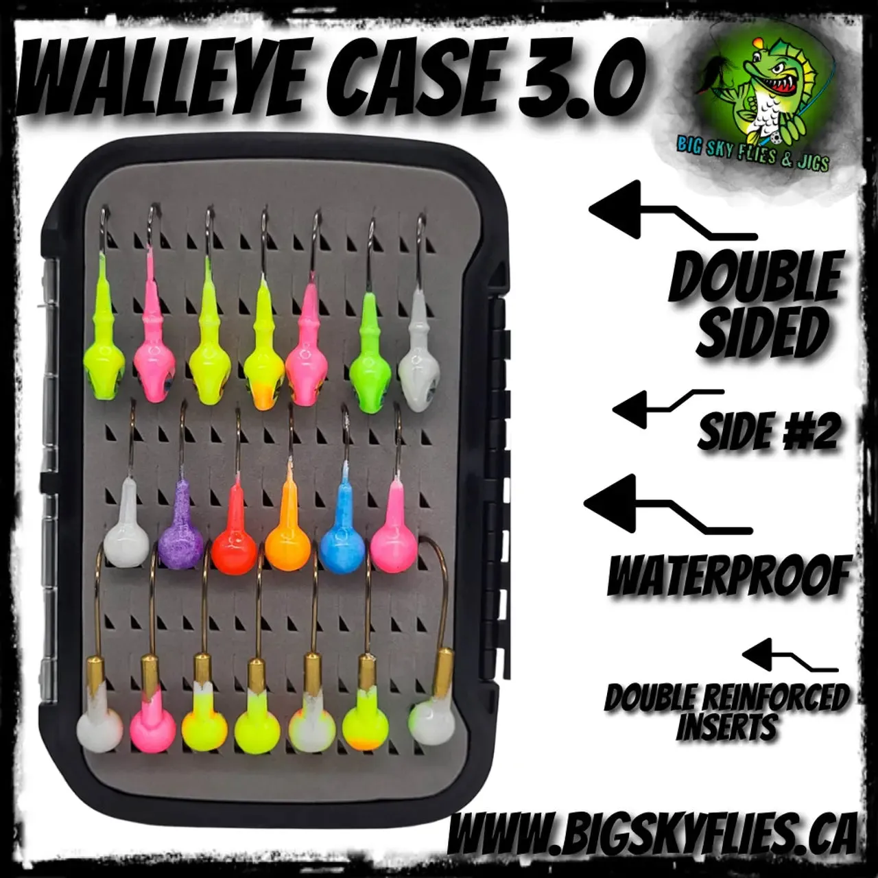 Big Sky Walleye 3.0 Loaded Case 45pc set