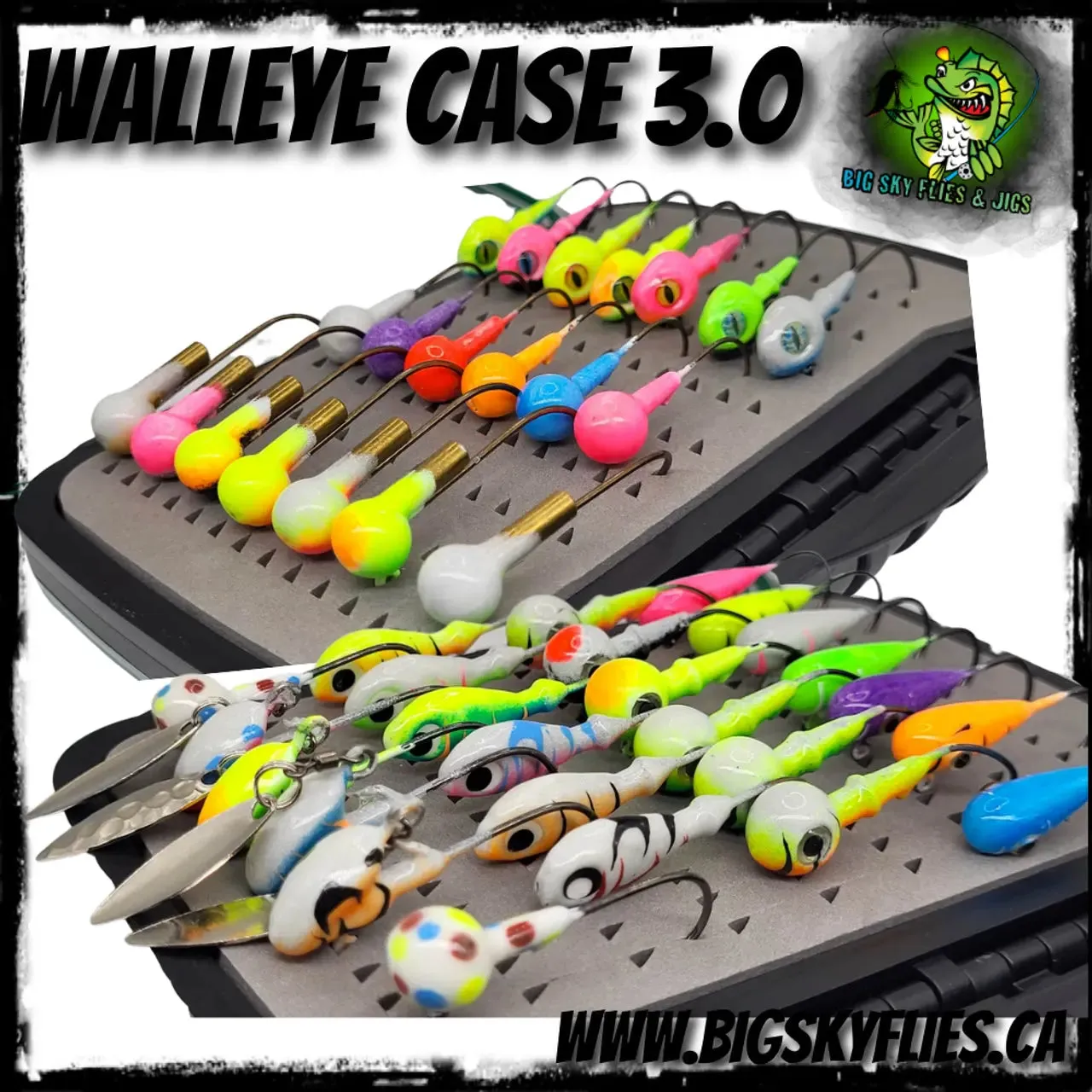 Big Sky Walleye 3.0 Loaded Case 45pc set