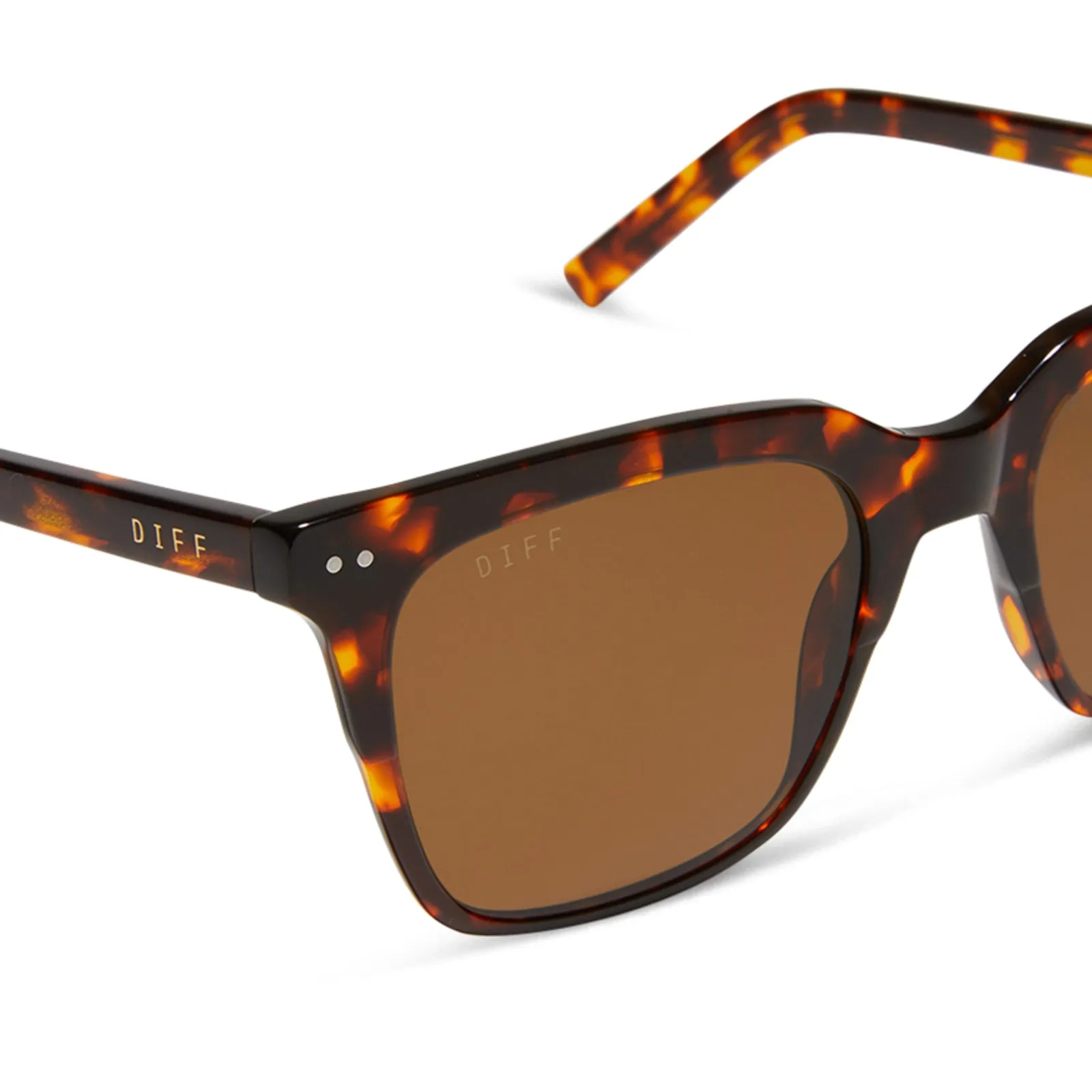 BILLIE XL - RICH TORTOISE   BROWN   POLARIZED SUNGLASSES