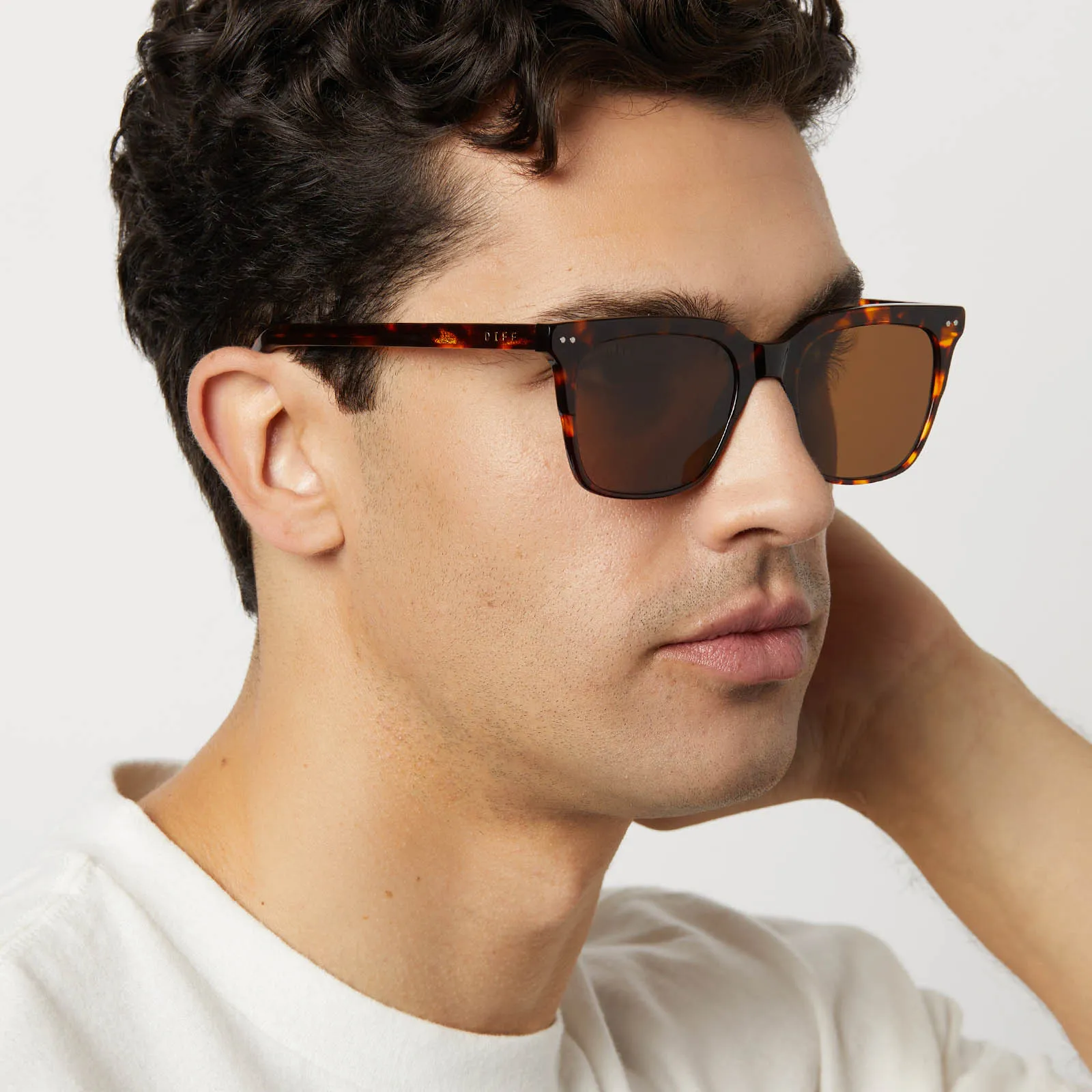 BILLIE XL - RICH TORTOISE   BROWN   POLARIZED SUNGLASSES