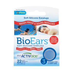 BioEars® Soft Silicone Earplugs