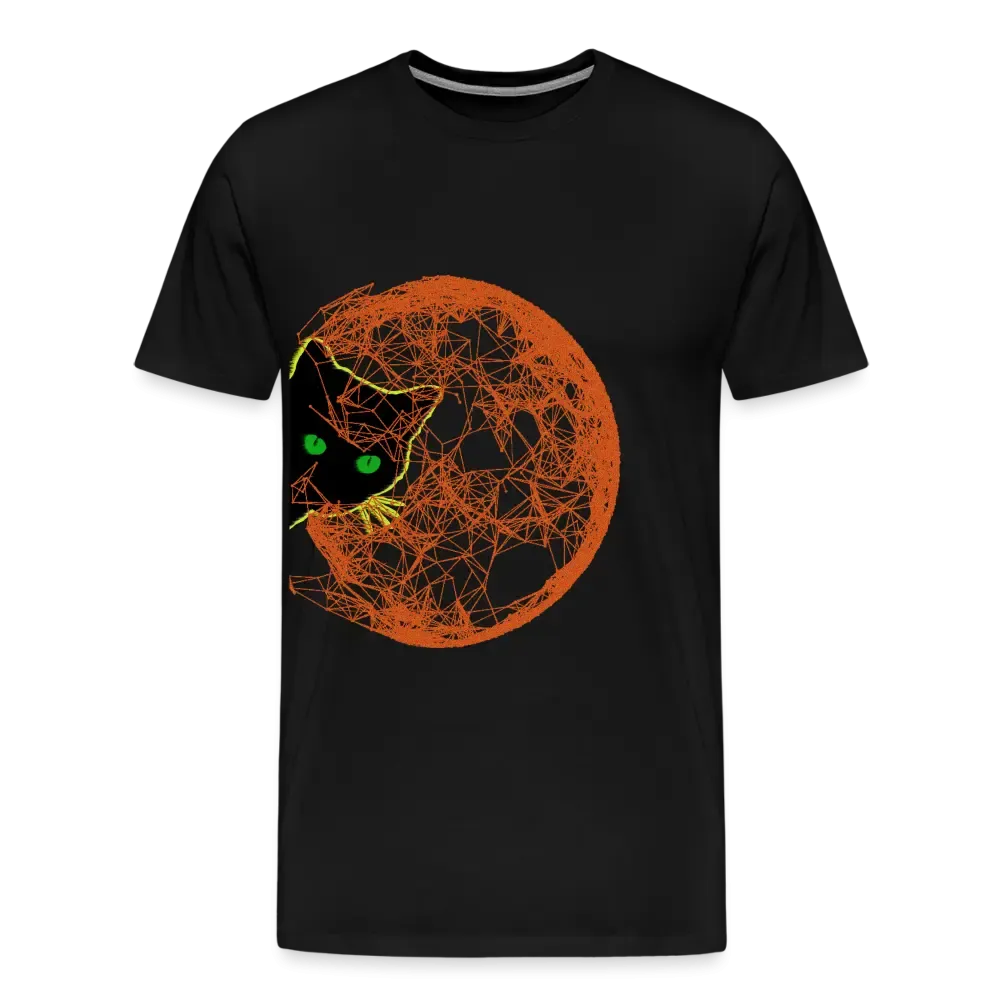 Black Can on the Moon Men's Premium T-Shirt