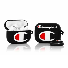 Black Champion Silicone AirPods Pro Case