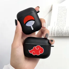 Black Silicone AirPod Case Naruto/Boruto (Variants Available)