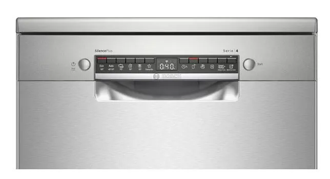 Bosch SMS4ECI14E 4 Free-standing Dishwasher 60 cm Stainless Steel Lacquered