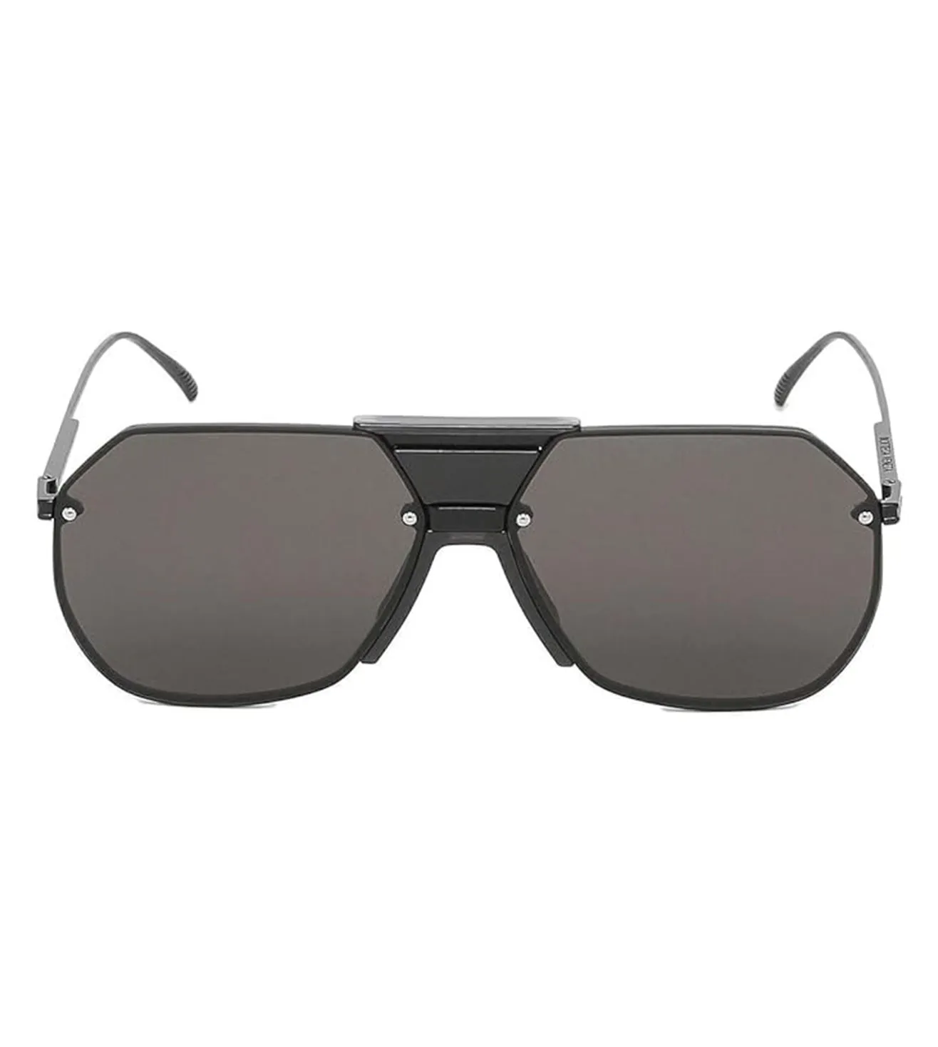 Bottega Veneta Men's Grey Aviator Sunglasses