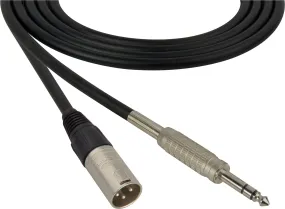 Canare Star-Quad Microphone Cable XLR Male to 1/4" TRS Male 10FT (Multiple Colors)