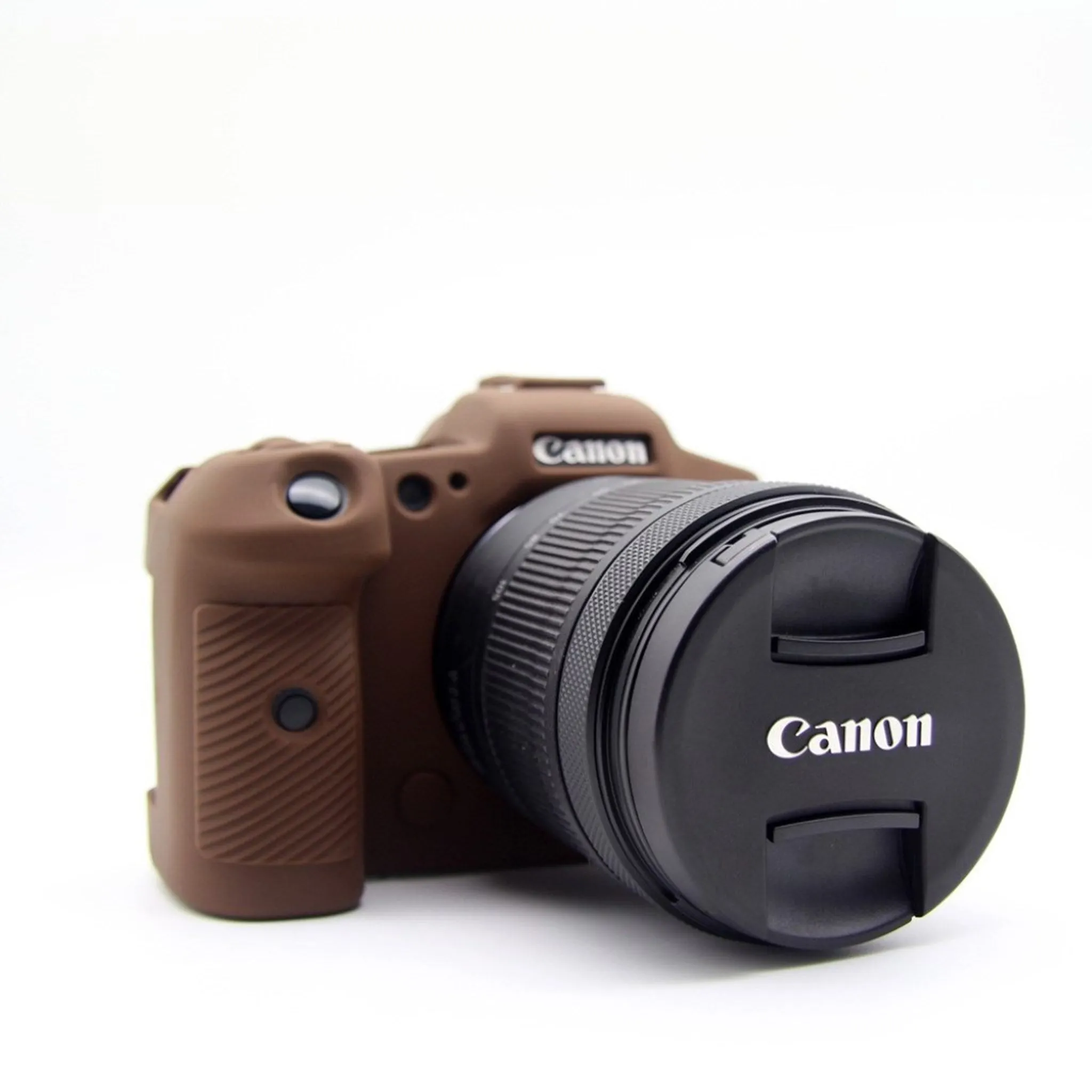 Canon EOS R5 silicone case - Coffee