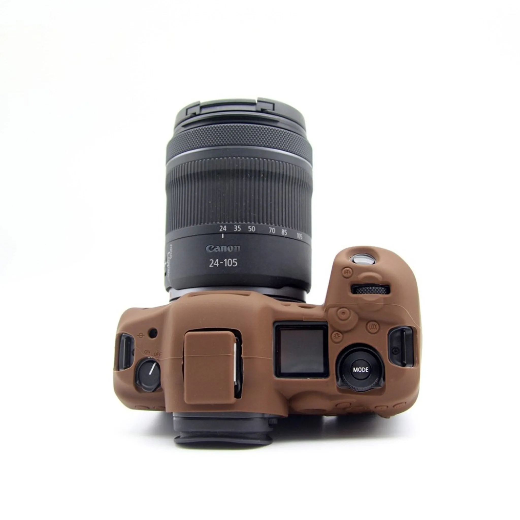 Canon EOS R5 silicone case - Coffee