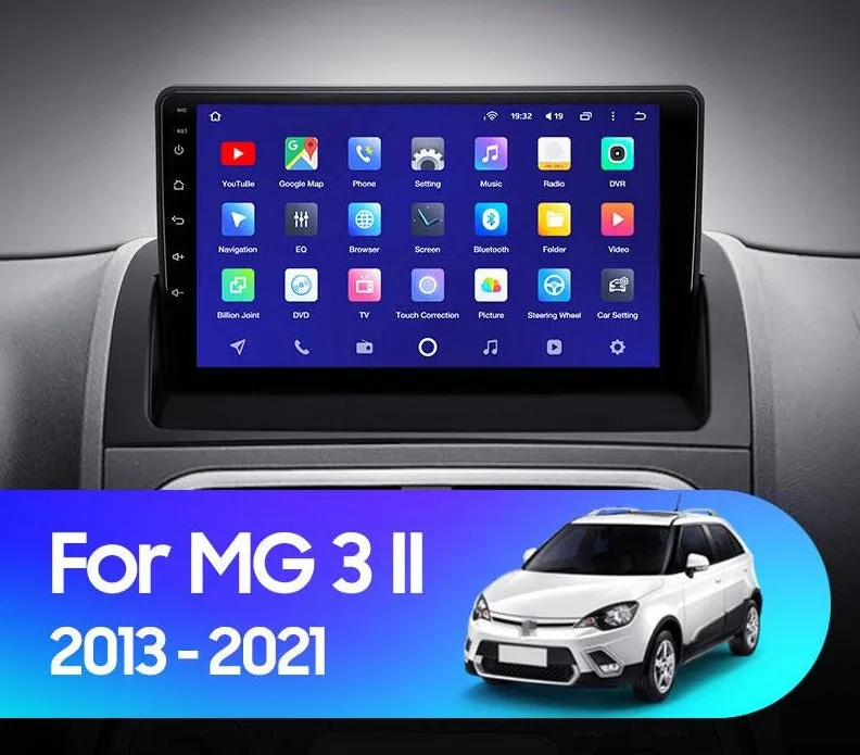 Car Dealz 10.2" Android 10.0 For MG 3 II Cross 2013 - 2021 In Dash Plus OEM Fascia