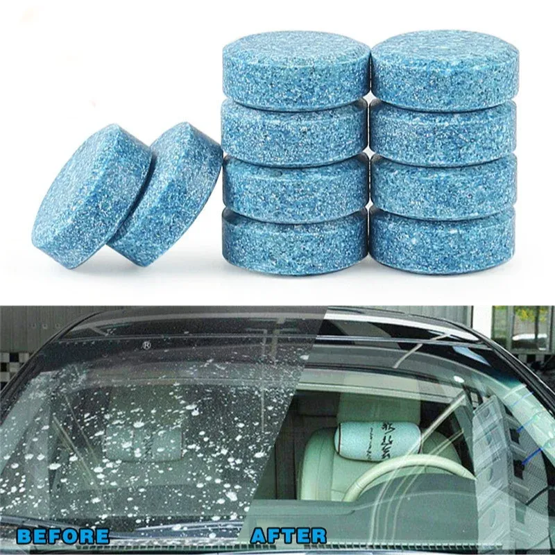 Car wiper tablet Window Glass Cleaning