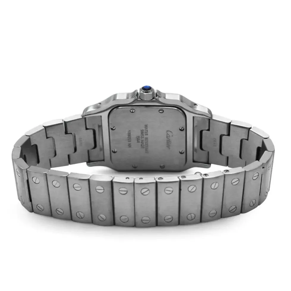 Cartier Santos Galbee Stainless Steel Quartz Date Watch