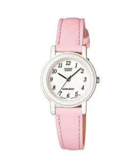 Casio LQ-139L-4B1 Pink Leather Strap Women's Watch