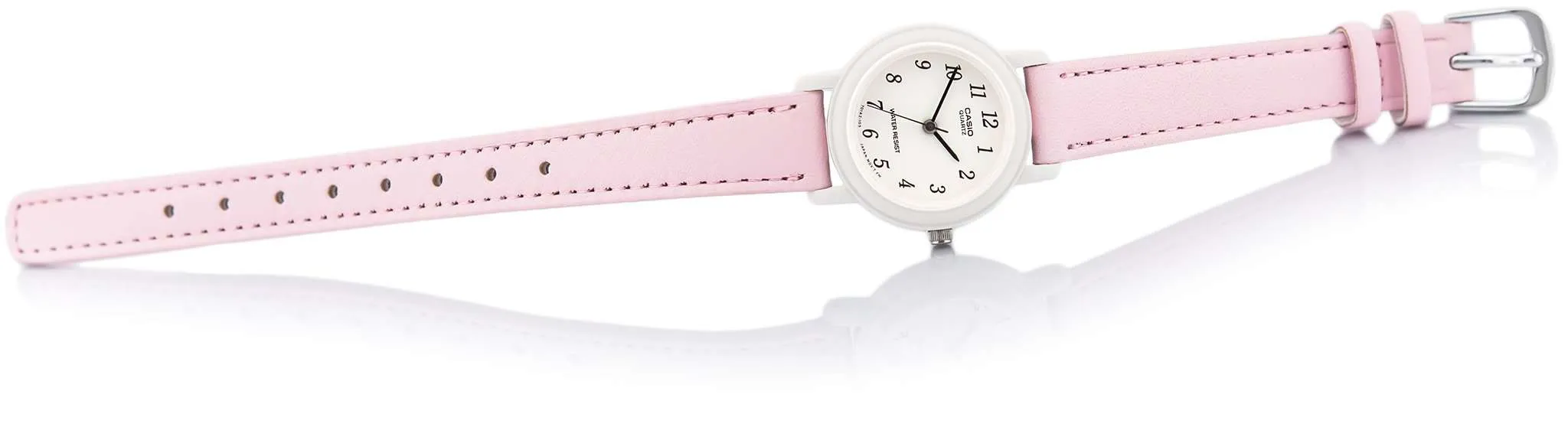 Casio LQ-139L-4B1 Pink Leather Strap Women's Watch