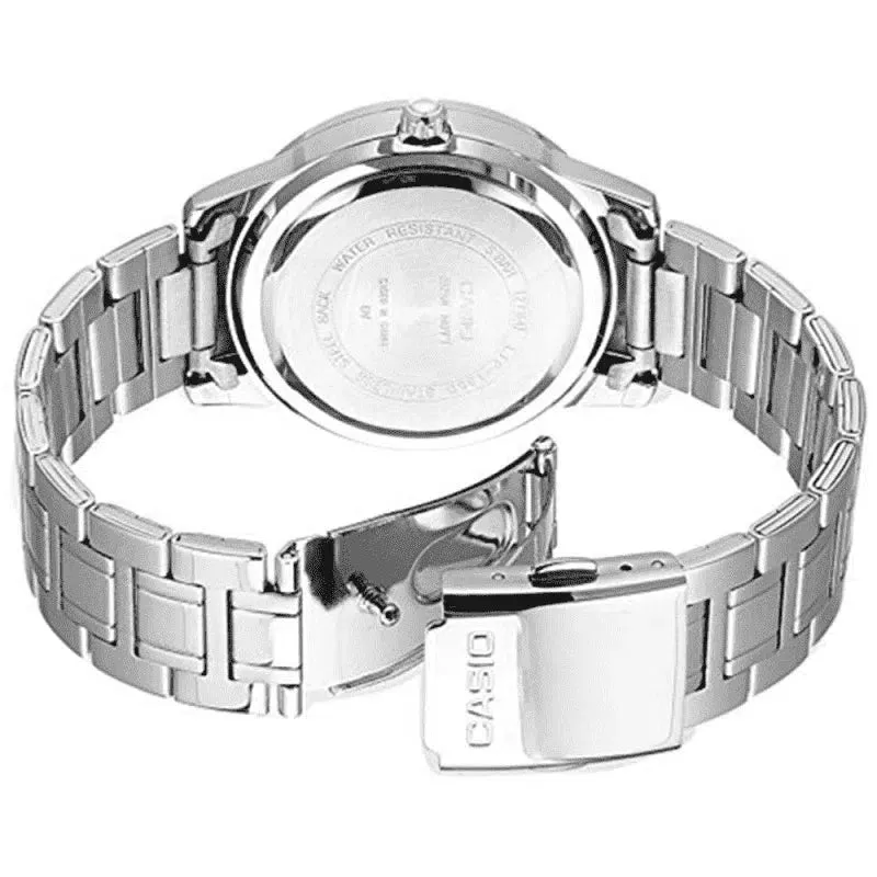 Casio LTP-1359D-4AVDF Silver Stainless Steel Strap for Women