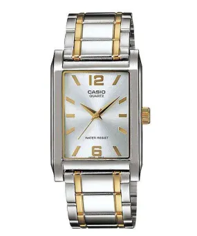 Casio MTP-1235SG-7ADF Two Tone Stainless Steel Strap Watch for Men