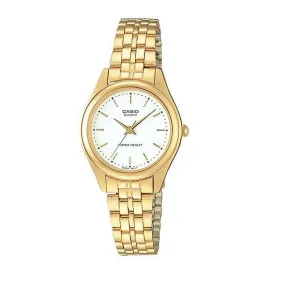 Casio Vintage LTP-1129N-7ARDF Gold Stainless Watch for Women