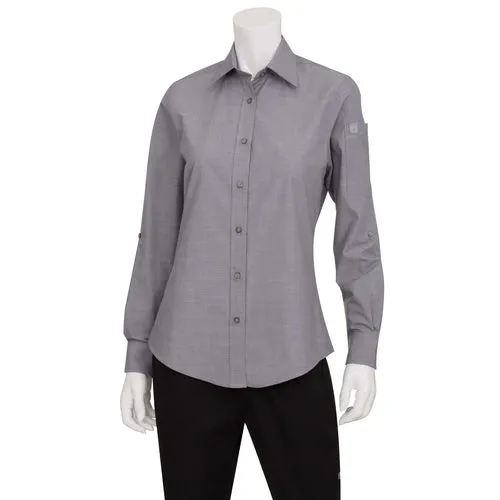 Chef Works SLWCH002GRY3XL Dress Shirt