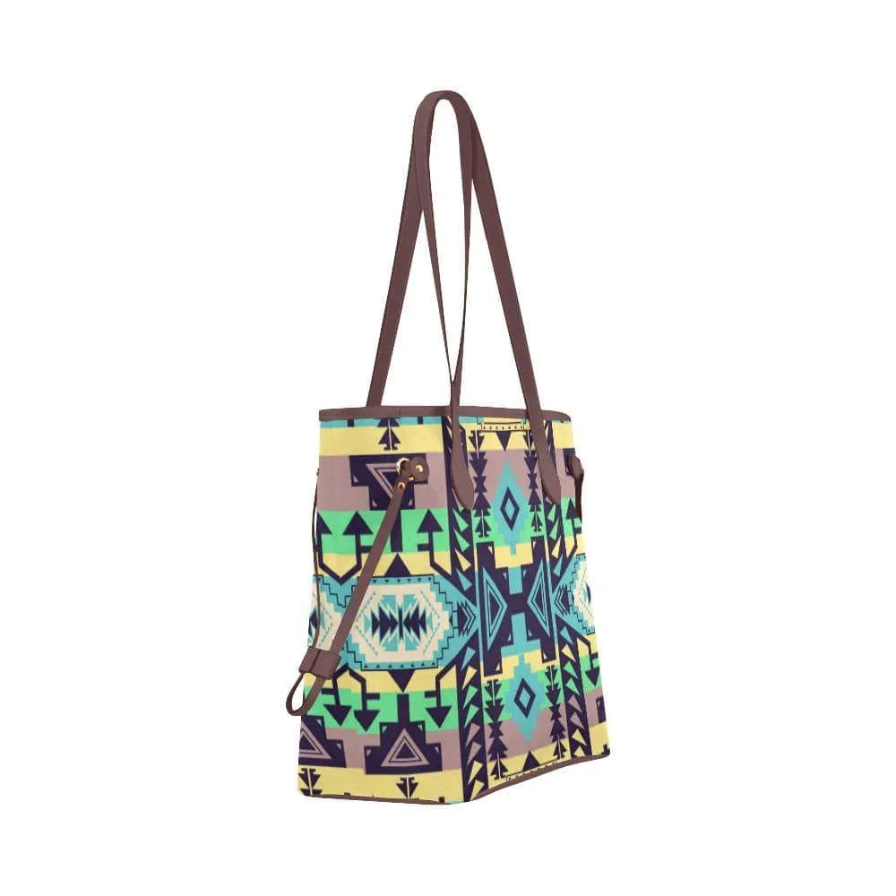 Chiefs Mountain 100 Clover Canvas Tote Bag