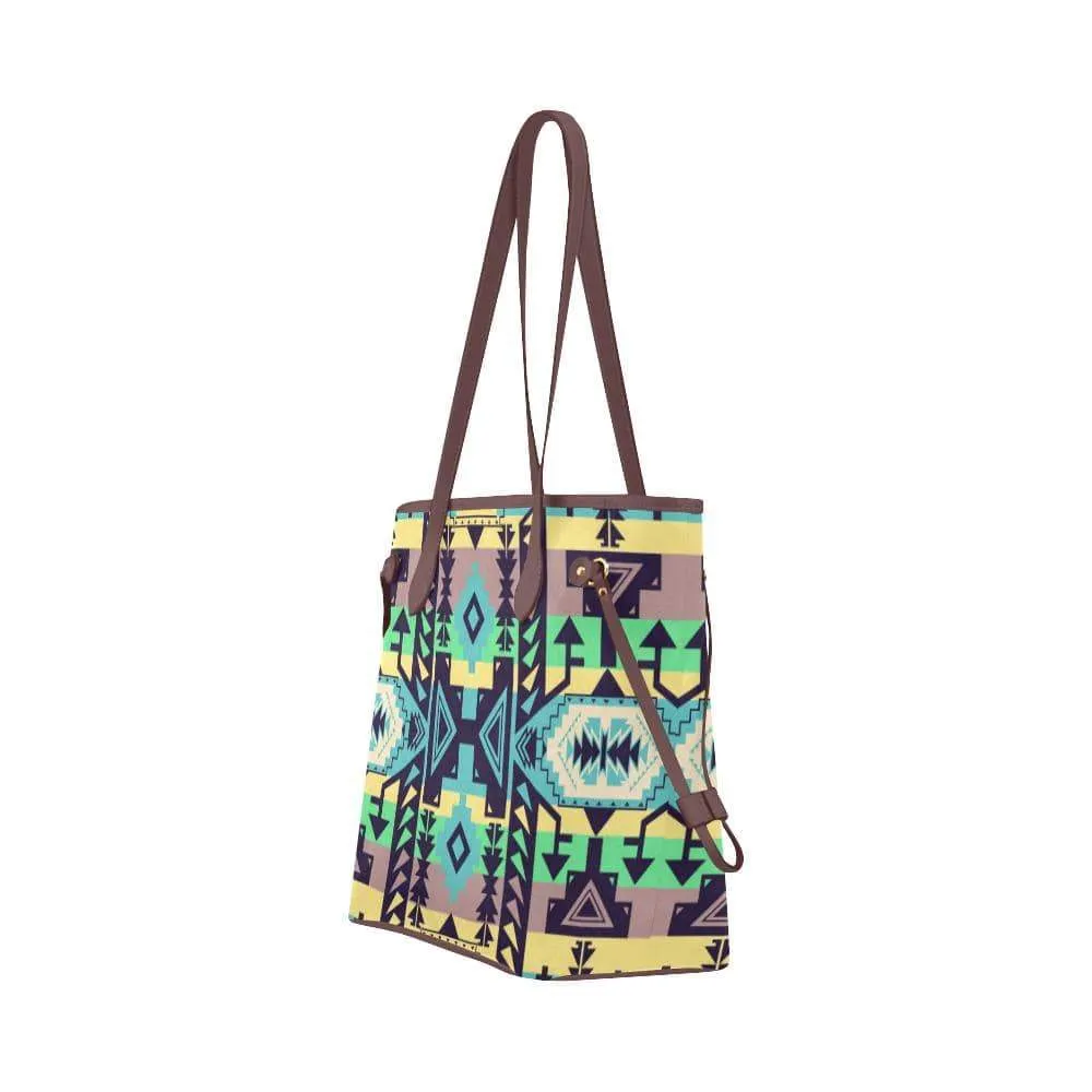 Chiefs Mountain 100 Clover Canvas Tote Bag